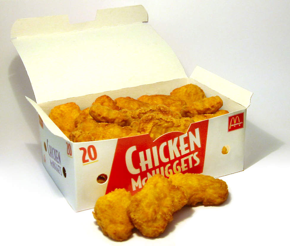 Chicken Mcnuggets van McDonald's.