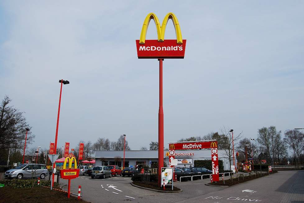 Het McDonald's restaurant in het Achterhoekse Winterswijk. Beeld: Wikipedia