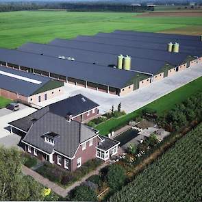 Na jarenlange procedures kon de bouw in 2012 eindelijk starten. Familie Jacobs bouwde een nieuw opfokbedrijf aan de Hoef in Duizel. „Met de bouw van een nieuw bedrijf kun je de hygiëne technische maatregelen zo nemen als op dat moment gewenst en meest ide