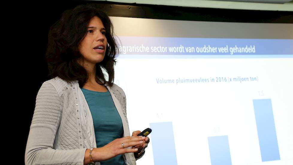 „Het gaat om toegekende waarde, niet op toegevoegde waarde", zei Melanie Murk tijdens haar presentatie 'van aanbod- naar vraaggestuurde keten'.