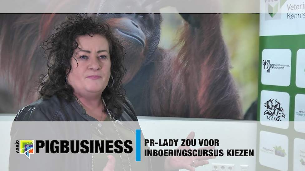 PR lady zou voor inboeringscursus kiezen - VKC Apenheul 2017 - Pig Business