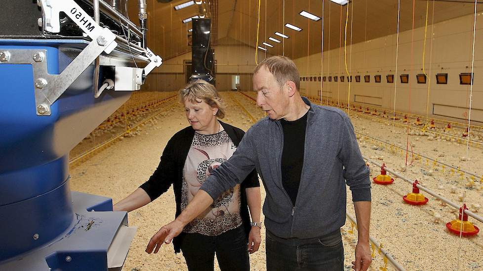 Van Erp koos grotendeels voor dezelfde stalinrichting als in hun beide andere stallen omdat dit goed bevalt.