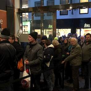 De actievoerende boeren bezochten de Tweede Kamer ook.