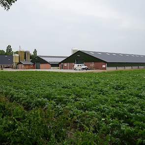 De nieuwe stal staat naast de twee andere stallen op het bedrijf uit 2007 en 1979. Het bouwbedrijf begon in januari met de bouw. De vergunningsaanvraag duurde anderhalf jaar omdat een aantal buren bezwaren had tegen de bouw van de nieuwe stal.