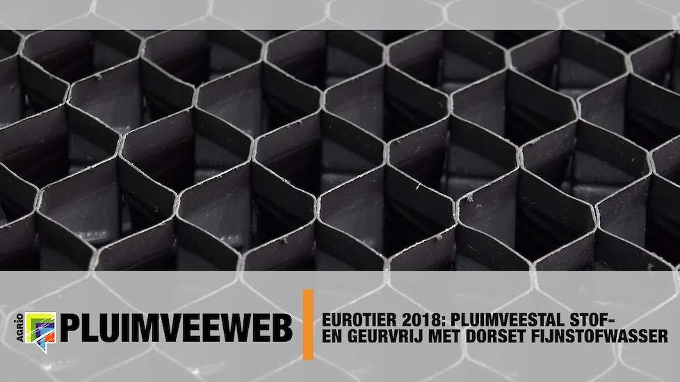 EuroTier 2018: Pluimveestal stof- en geurvrij met Dorset fijnstofwasser