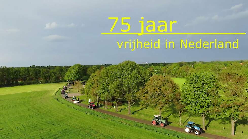 75 jaar Vrijheid Trekkerdisplay - Bevrijdingsdag Actie 5 mei