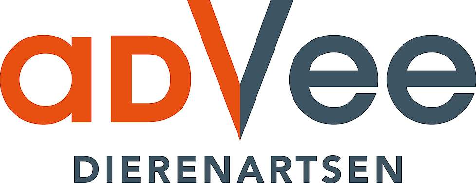 Het logo van adVee Dierenartsen.