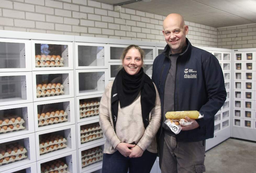 Roy en zijn vrouw Maud Tomesen.