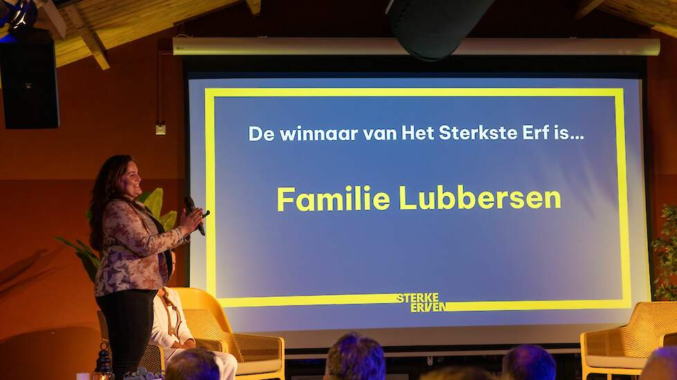 De winnaar van Het Sterkste Erf 2024 is de familie Lubbersen.